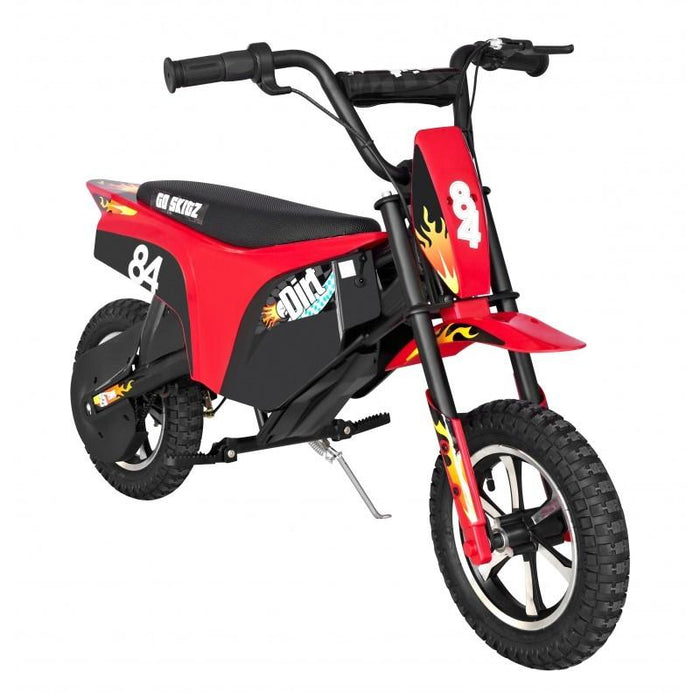 Go Skitz Red Go Skitz 2.5 Electric Kids 12v Ride-on Dirt Bike GE-PDA250-RED