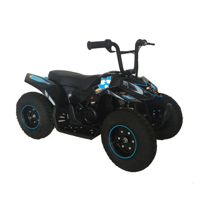 Go Skitz Blue Go Skitz 250w 24v E-Quad Bike Kids Ride On Electric ATV GE-YEB250BLUBLK
