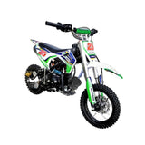 MJM MJM 70cc Petrol Powered 4-Stroke Semi-Auto Kids Dirt Bike - Green MJM-70DB-GRE