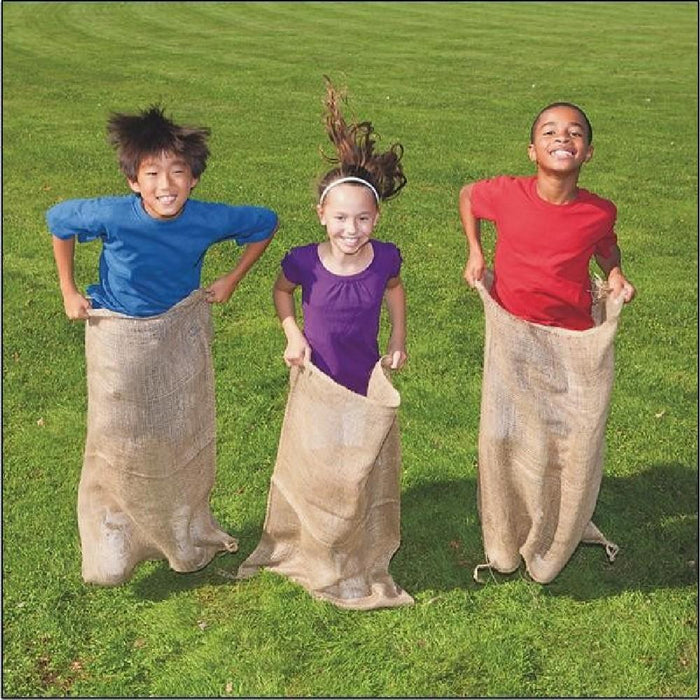 Yard Games Hessian Potato Sack Race Game for Kids - Set of 12 YG0778