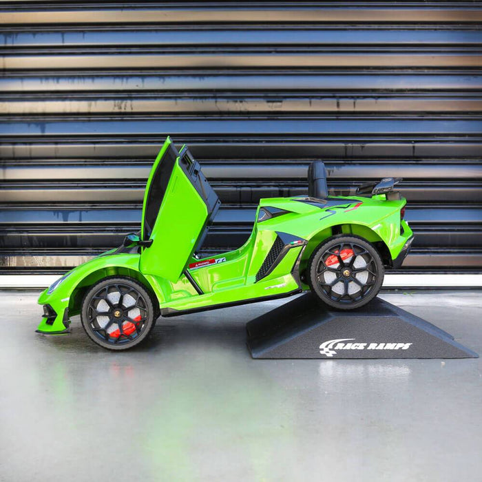 Kids Car Sales Lamborghini Aventador SVJ 12v Kids Ride-On Car w/ Remote - Green HL328-GRE