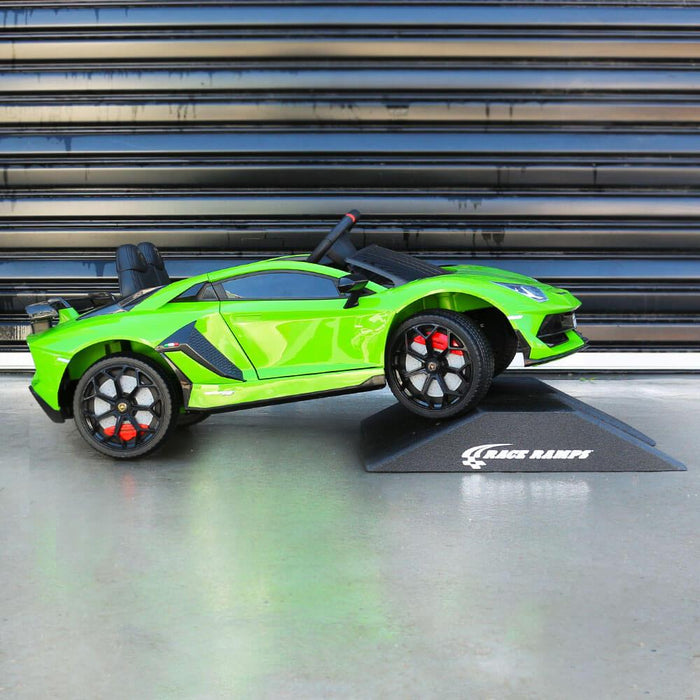 Kids Car Sales Lamborghini Aventador SVJ 12v Kids Ride-On Car w/ Remote - Green HL328-GRE