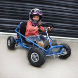 MJM MJM 49cc Automatic 2-Stroke  Kids Mini Go Kart - Blue MJM-49GK-BLU