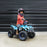 MJM MJM 49cc Petrol Powered 2-Stroke Farm Kids ATV Quad Bike - Blue MJM-49ATV-FA-BLU