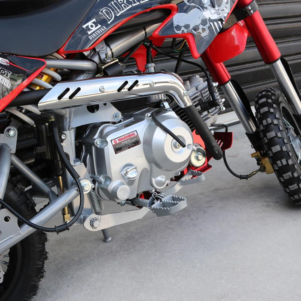 MJM MJM 50cc Petrol Powered 4-Stroke Kids Dirt Bike - Red MJM-50DB-RED