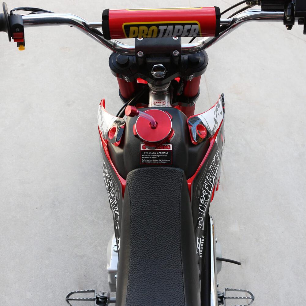 MJM MJM 50cc Petrol Powered 4-Stroke Kids Dirt Bike - Red MJM-50DB-RED