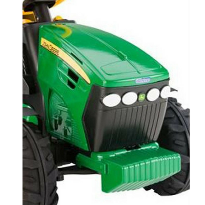 John Deere John Deere Ground Force 12v Kids Ride-On Tractor With Trailer IGOR0039