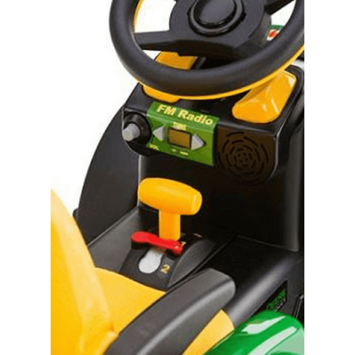 John Deere John Deere Ground Force 12v Kids Ride-On Tractor With Trailer IGOR0039