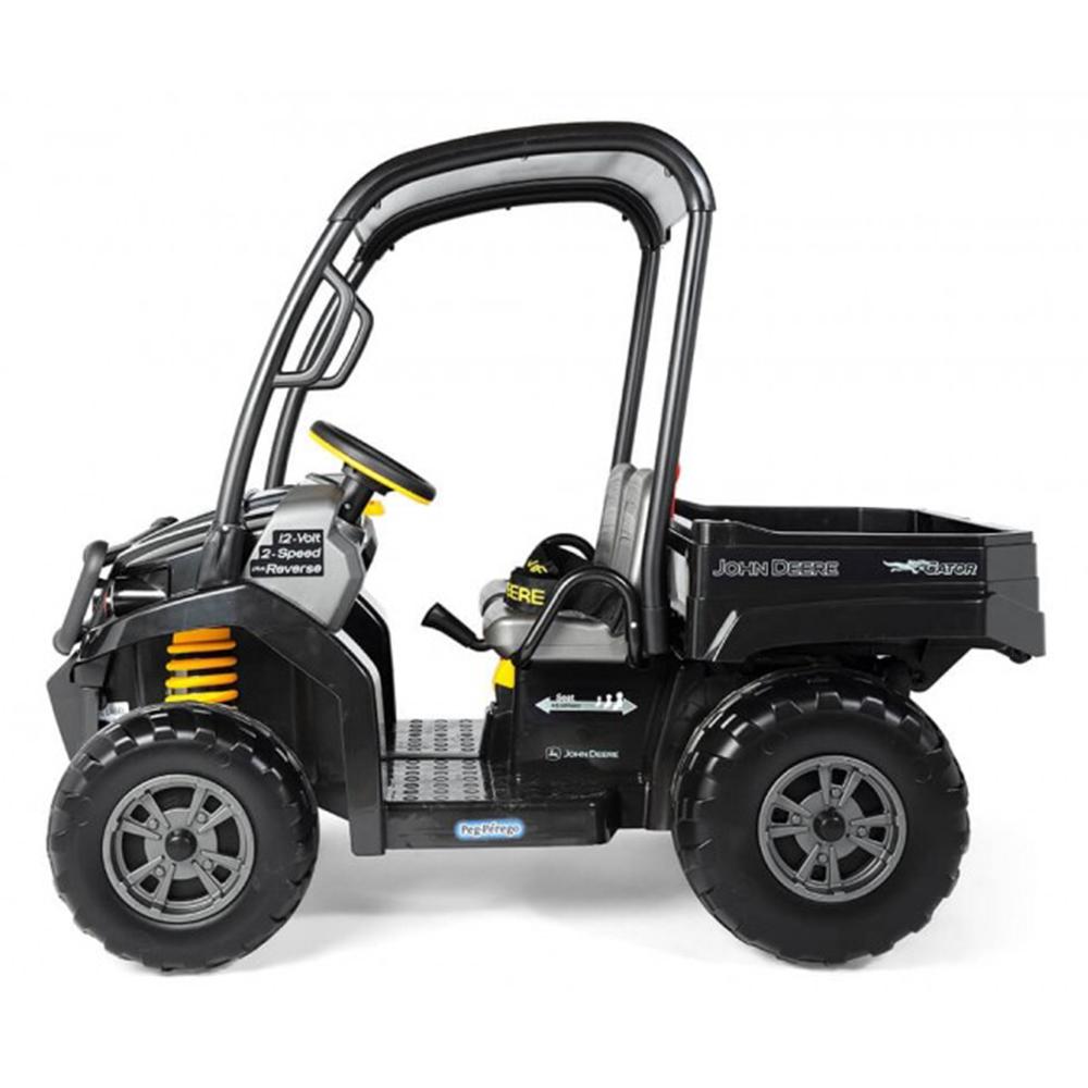 John Deere Midnight Black XUV 12V Kids Ride On Gator with Roof Kids Car Sales