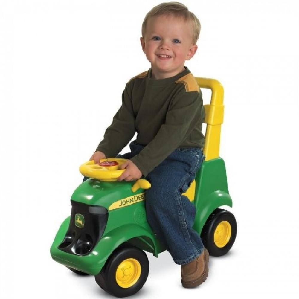 John Deere Sit N Scoot Push Activity Tractor Kids Car Sales