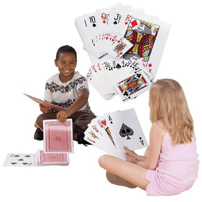 Jumbo A4 Sized Playing Cards - KIDS CAR SALES