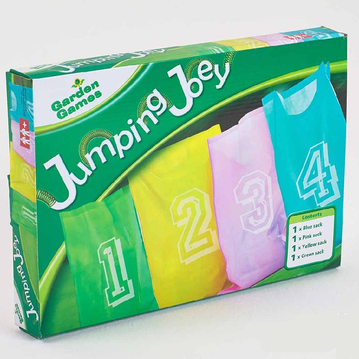 Yard Games Jumping Joey Sack Racing Backyard Game with 4 Coloured Sacks YG0204