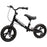 Unbranded Black Kids Balance Bike 12" with Brakes IEP-ECA0151BL8AU