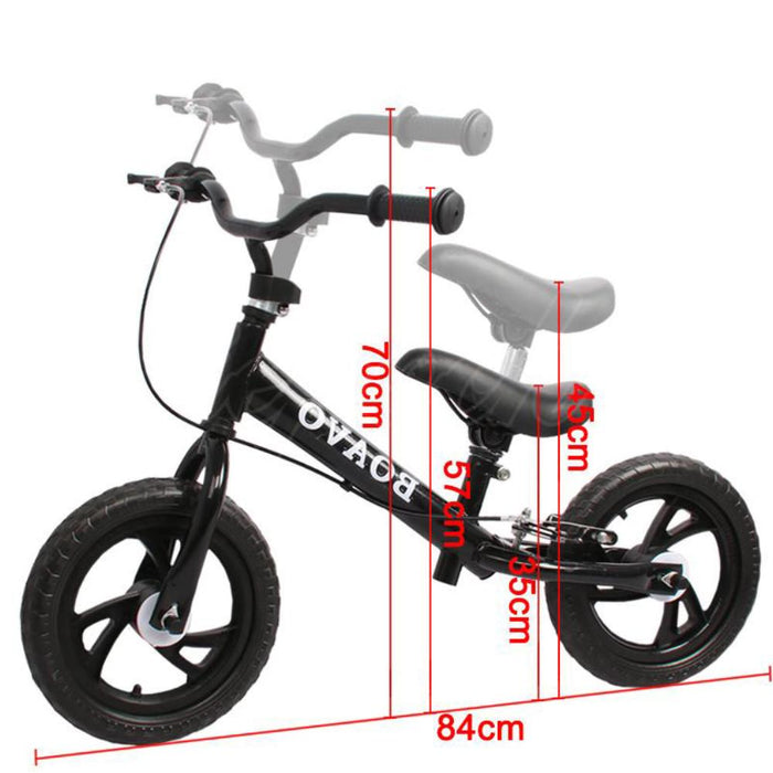 Unbranded Kids Balance Bike 12" with Brakes