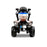 Unbranded Kids Electric 12v Police Patrol 3-Wheel Ride-On Motorbike RCAR-MBIKE-POLICE-WH