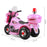 Unbranded Kids Electric 6v Pink 3-Wheel Ride-On Motorbike RCAR-MBIKE99-PK