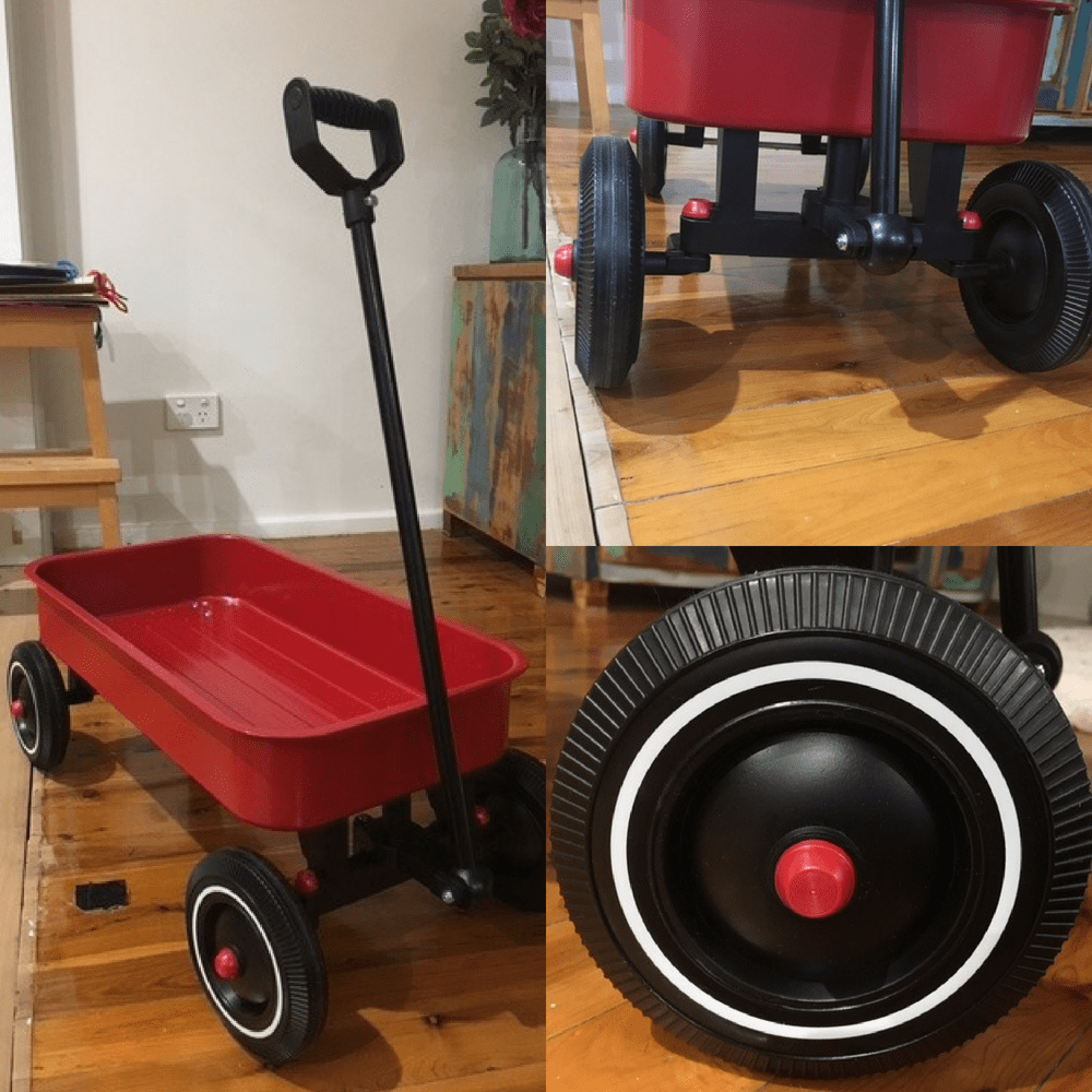 Metal pull wagon store