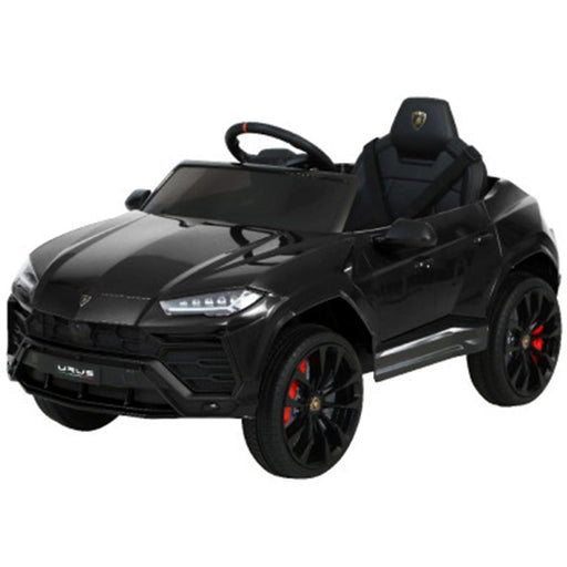 Unbranded Licensed Lamborghini URUS 12v Electric Ride-On Kids Car - Black RCAR-LAMBO-URUS-BK