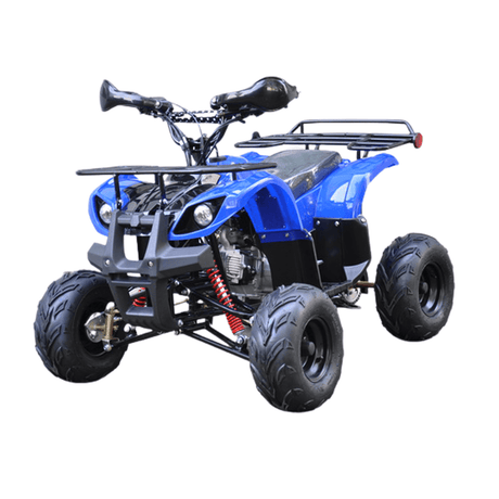 Motoworks Motoworks 125cc Petrol Powered 4-Stroke Farm Kids Quad Bike - Blue MOT-125ATV-FA-BLU