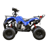 Motoworks Motoworks 125cc Petrol Powered 4-Stroke Farm Kids Quad Bike - Blue MOT-125ATV-FA-BLU