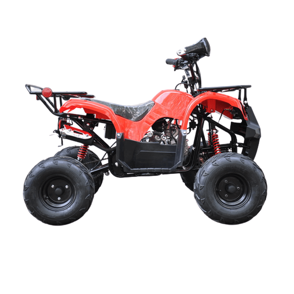 Motoworks Motoworks 125cc Petrol Powered 4-Stroke Farm Kids Quad Bike - Red MOT-125ATV-FA-RED