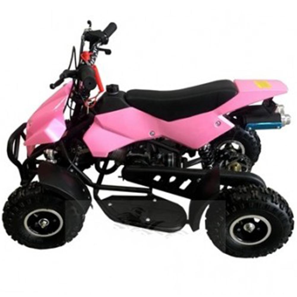 MJM MJM 49cc Petrol Powered 2-Stroke Sports Kids ATV Quad Bike - Pink MJM-49ATV-SP-PIN