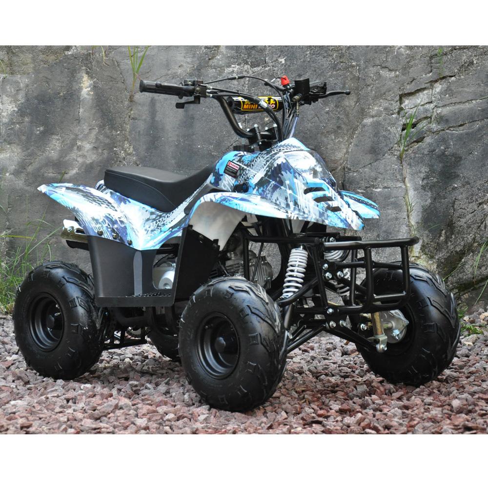 Motoworks Motoworks 110cc Petrol Powered 4-Stroke Sports Kids Quad Bike - Blue MOT-110ATV-SP-BLU