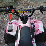 Motoworks Motoworks 110cc Petrol Powered 4-Stroke Sports Kids Quad Bike - Pink MOT-110ATV-SP-PIN