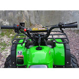 Motoworks 125cc Petrol Powered 4-Stroke Farm Kids Quad Bike - Black