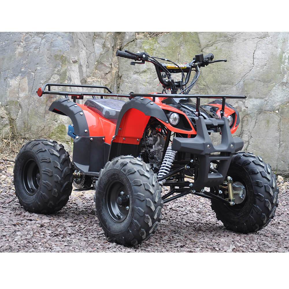 Motoworks Motoworks 125cc Petrol Powered 4-Stroke Farm Kids Quad Bike - Red MOT-125ATV-FA-RED