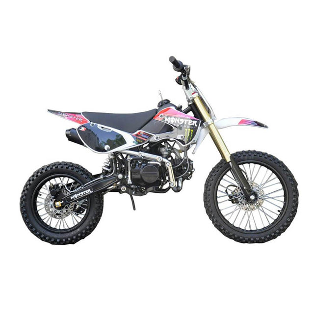 Motoworks Motoworks 150cc Petrol Powered 4-Stroke Big Foot Kids Dirt Bike - Pink MOT-150BFDB-PIN