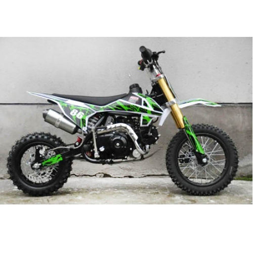 Motoworks Motoworks 90cc Petrol Powered 2-Stroke Kids Dirt Bike - Green MOT-90DB-GRE