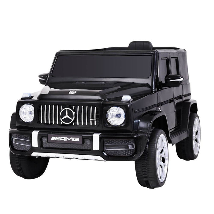 Unbranded Mercedes Benz AMG G63 Licensed Black 12v 60W Ride-On Kids Car RCAR-AMG63-12V-BK
