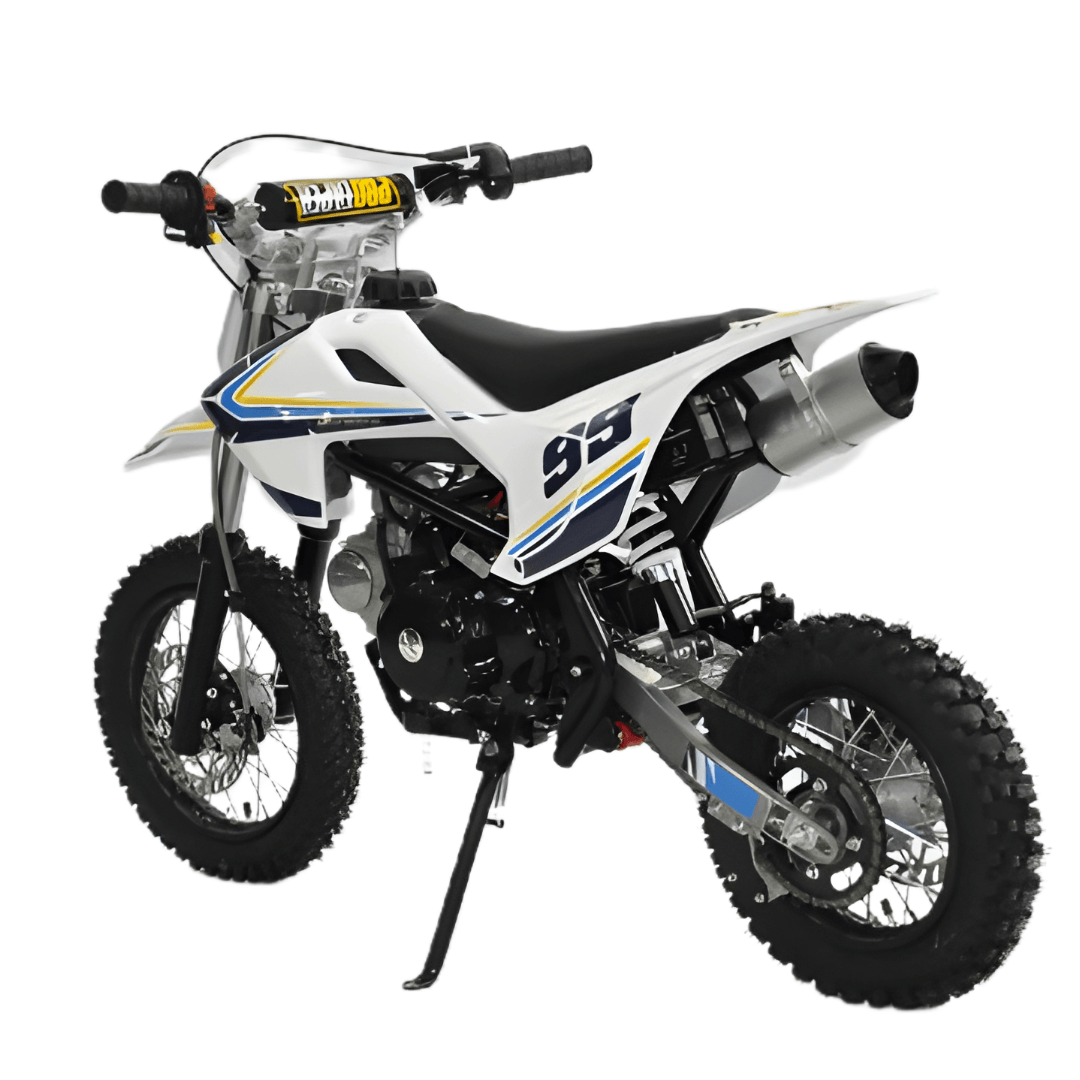 Motoworks Motoworks 50cc Petrol Powered 4-Stroke Kids Dirt Bike - Blue MOT-50DB-BLU