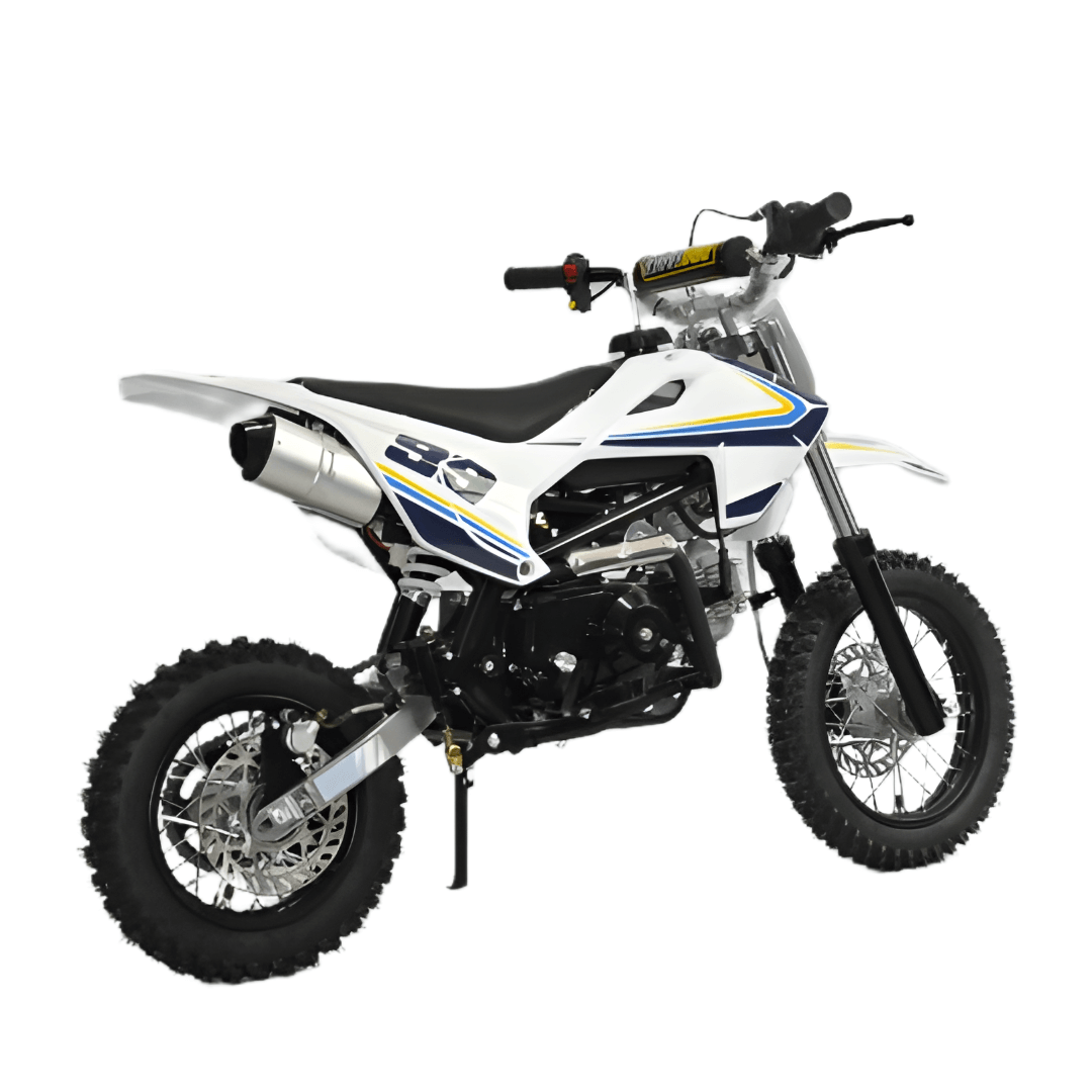 Motoworks Motoworks 50cc Petrol Powered 4-Stroke Kids Dirt Bike - Blue MOT-50DB-BLU