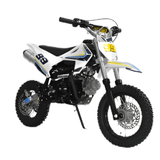 Motoworks Motoworks 50cc Petrol Powered 4-Stroke Kids Dirt Bike - Blue MOT-50DB-BLU