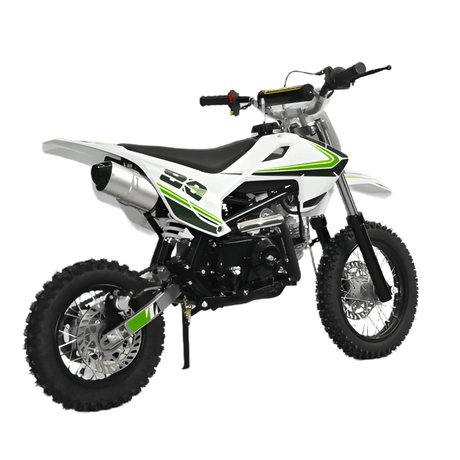 Motoworks Motoworks 50cc Petrol Powered 4-Stroke Kids Dirt Bike - Green MOT-50DB-GRE