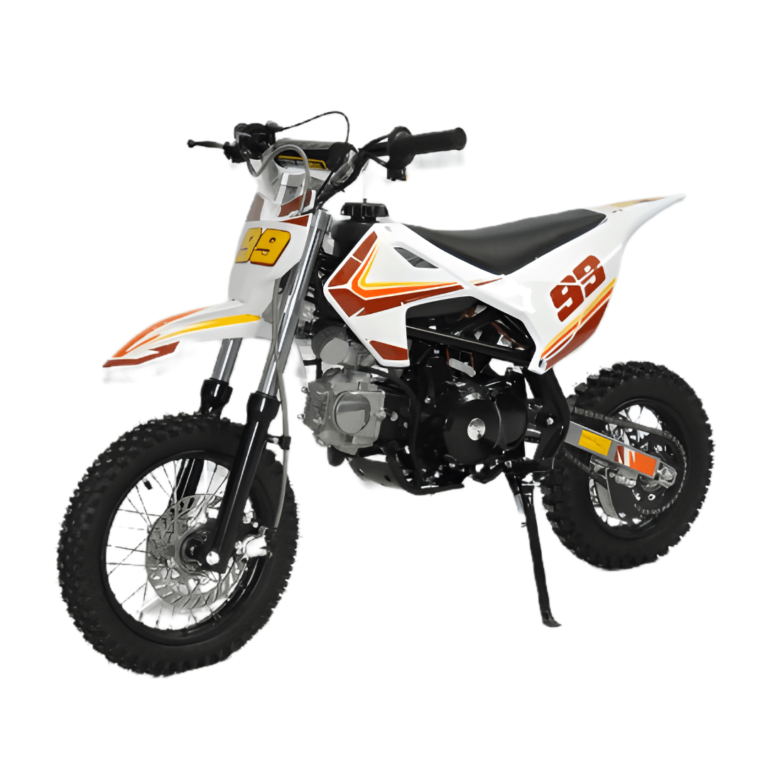 Motoworks Motoworks 50cc Petrol Powered 4-Stroke Kids Dirt Bike - Red MOT-50DB-RED