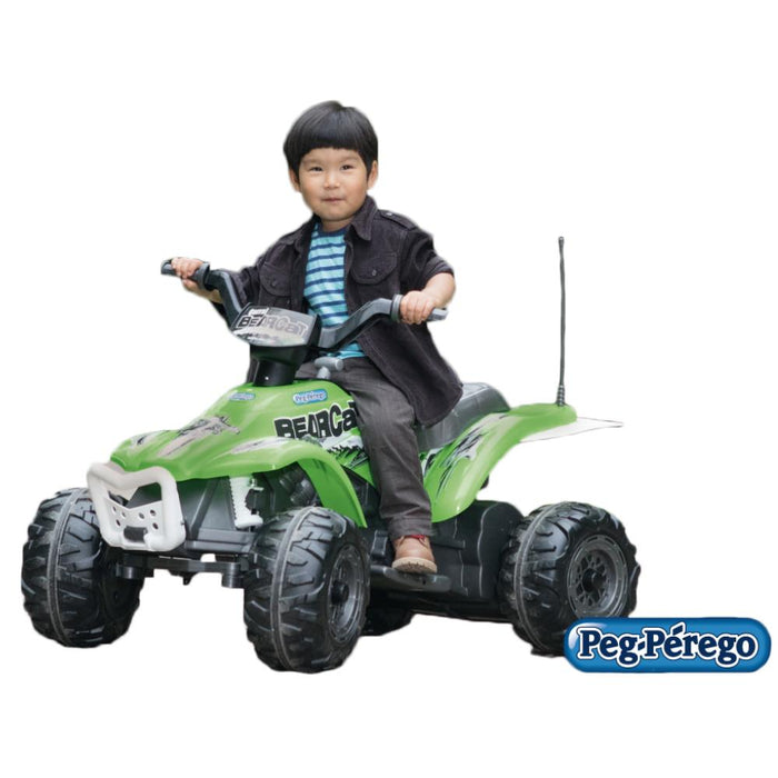 Peg Perego Peg Perego Corral Bearcat Green 6v Ride-On Kids Quad Bike IGED1165