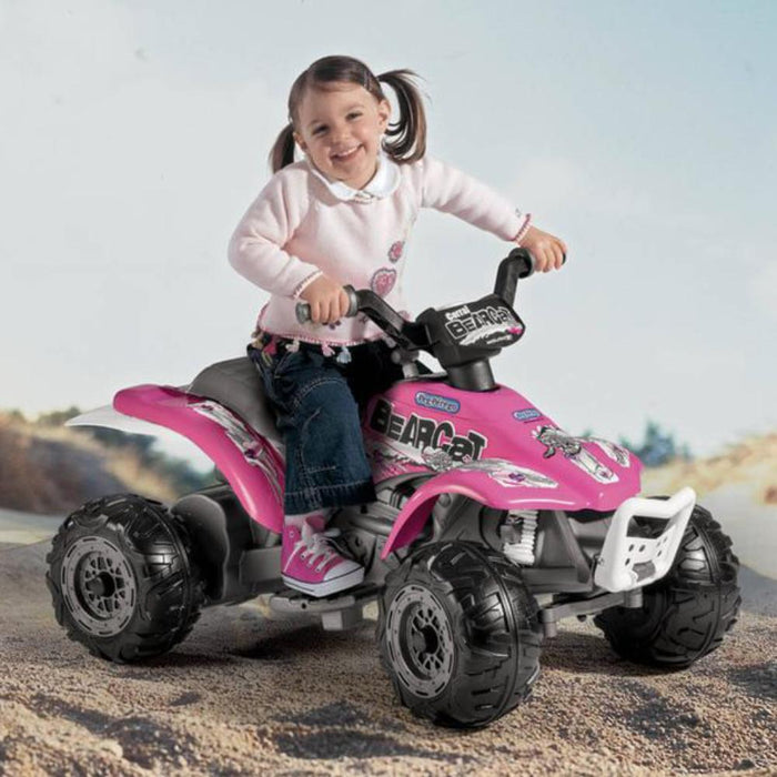 Peg Perego Peg Perego Corral Bearcat Pink 6v Ride-On Kids Quad Bike IGED1166