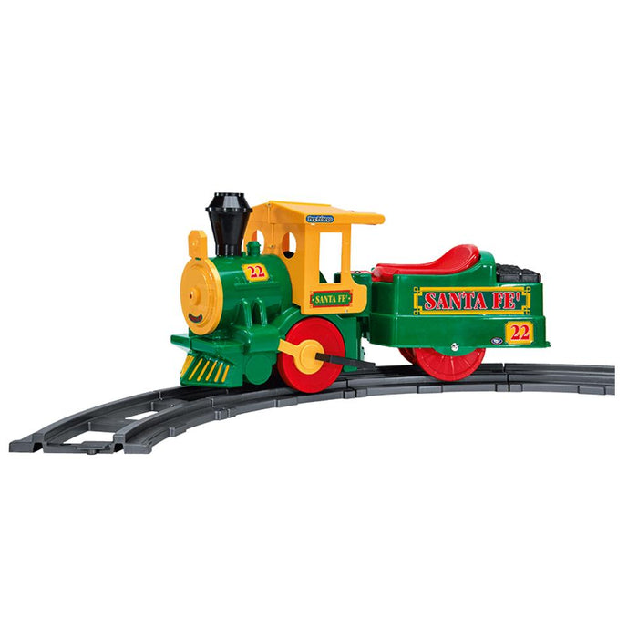 Peg Perego Train & Track Combo Peg Perego Santa Fe Express 6v Ride-On Kids Train & Track IGED1071+IAGI0001