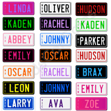 Unbranded Personalised Mini Number Plate for Kids Ride-On Cars