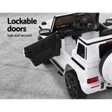 Mercedes Benz AMG G63 Licensed White 12v Ride-On Kids Car