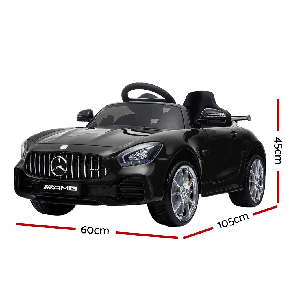 Mercedes-AMG GT R Licensed 12v Kid's Ride-On Car – Black