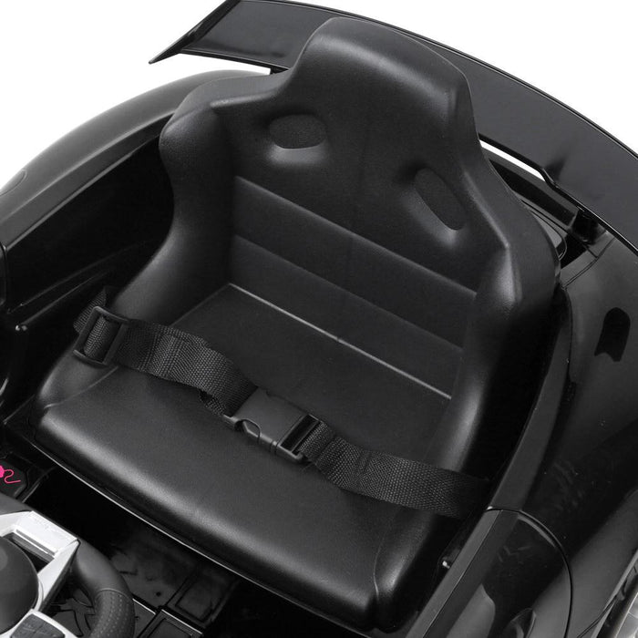Unbranded Mercedes-AMG GT R Licensed 12v Kid's Ride-On Car – Black DSZ-RCAR-AMGGTR-BK