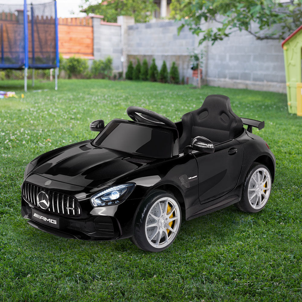 Mercedes-AMG GT R Licensed 12v Kid's Ride-On Car – Black