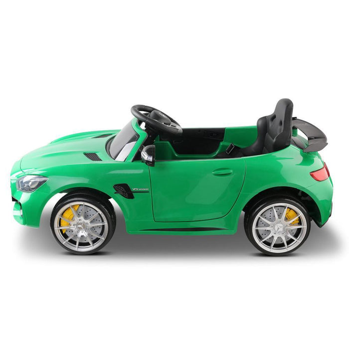 Unbranded Mercedes-AMG GT R Licensed 12v Kid's Ride-On Car – Green DSZ-RCAR-AMGGTR-GN