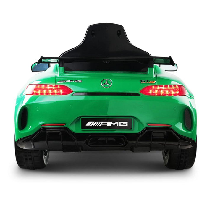 Unbranded Mercedes-AMG GT R Licensed 12v Kid's Ride-On Car – Green DSZ-RCAR-AMGGTR-GN