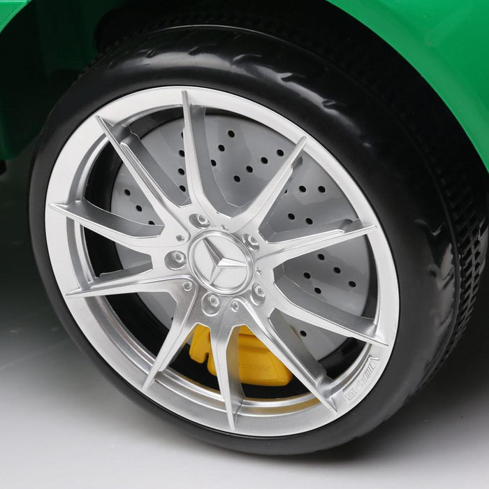 Unbranded Mercedes-AMG GT R Licensed 12v Kid's Ride-On Car – Green DSZ-RCAR-AMGGTR-GN