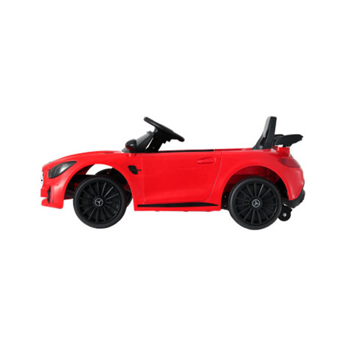 New Aim Mercedes-Benz AMG GTR Licensed 12v Electric Kids Ride-On Car - Red DSZ-RCAR-AMGGTR-S-RD